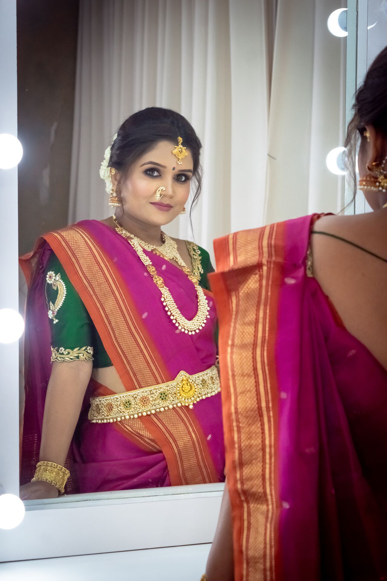Traditional Marathi Bridal Hairstyle Archives - myMandap